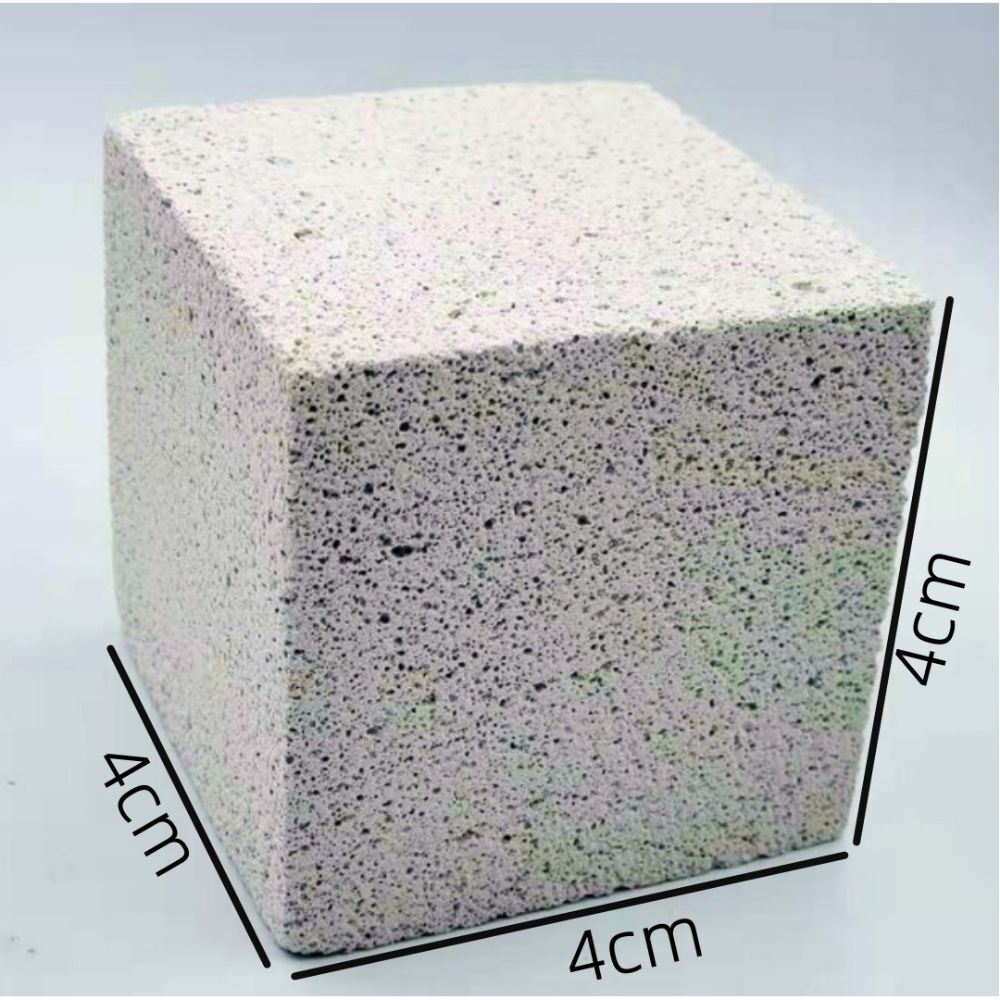 10PCS Pumice Hamster Chew Toy Square Stone Rabbits Mineral Stone Small