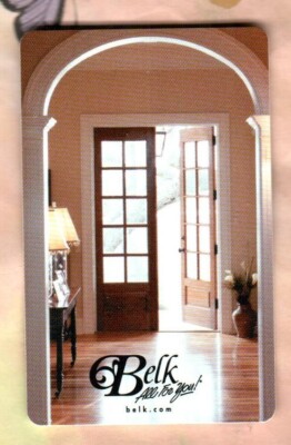 BELK It's Cold Outside ( 2005 ) Gift Card ( $0 )