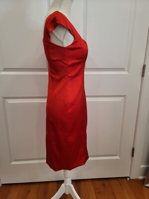 david meister red dress Glitter dress
