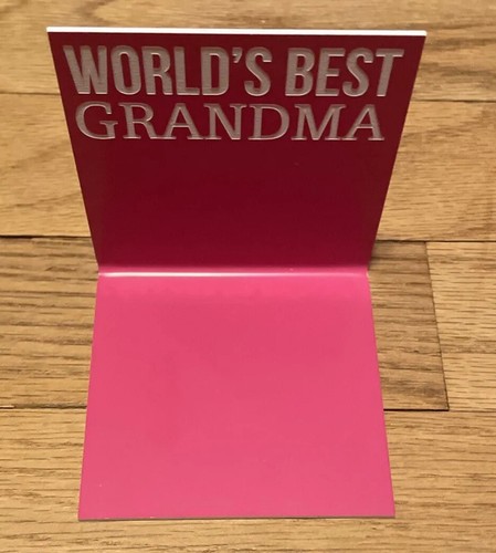 World’s Best Grandma Sticky Notes and Holder - Picture 2 of 5