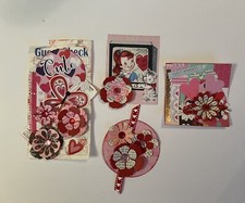 2705 4 Piece Valentine  s Day Ephemera Set Guest Check PREMADE JUNK JOURNAL