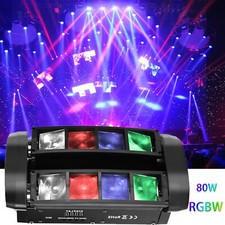 80W 8 LEDs Spider Moving Head Stage Lighting ...