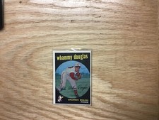 1959 Topps Baseball Whammy Douglas Cincinnati Redlegs Card #431