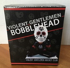Violent Gentlemen Hockey Club Bobblehead Ontario Reign Dia De Los Muertos 2018