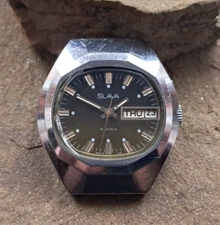 Vintage Beautiful Watch Slava 2428 Watch Soviet Russia Made in USSR Watch