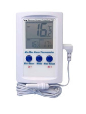 ETI Max/Min Alarm Thermometer – Indoor Outdoor Digital LCD Display–Model 810-090