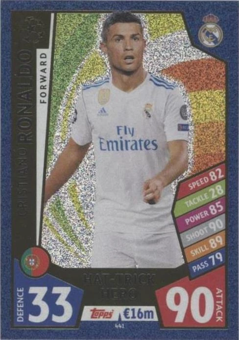 2017-18 Topps UEFA Champions Match Attax - Cristiano Ronaldo #441