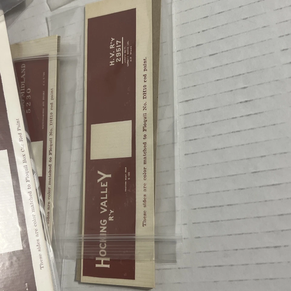 RED BALL ALL 5 BOX CAR QUICK KITS / SIDES NEW - Image 4 of 4