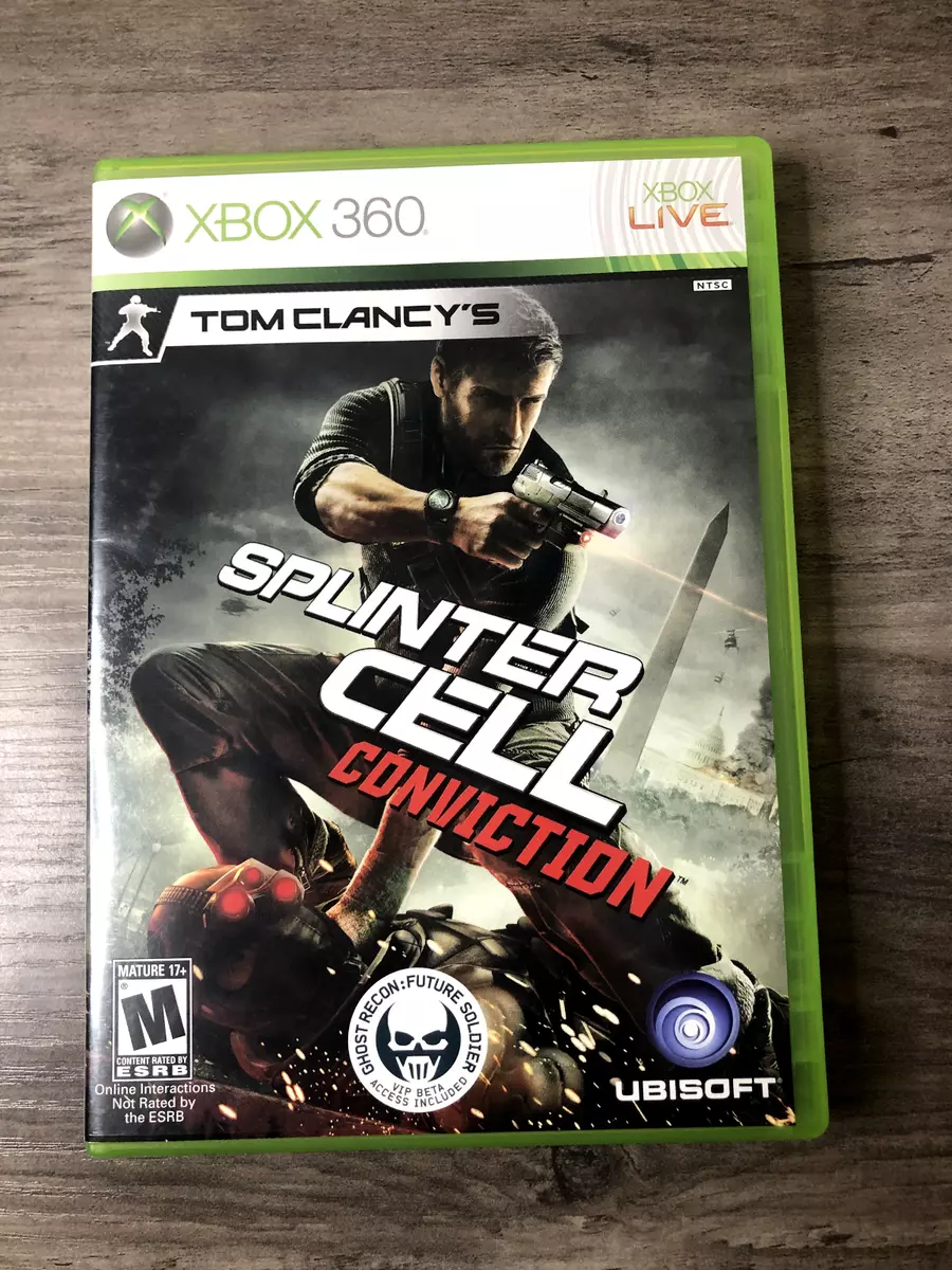 Splinter Cell Conviction Xbox 360 Game Complete