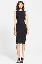 Alice + Olivia 'Penley' Metallic Jacquard Knit Dress ( Size S/P )