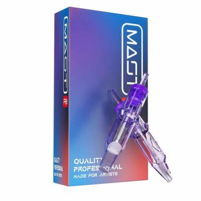Mast Pro Tattoo Cartridges 20Pcs Disposable Round Liner 1005RL Open Box