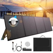 200W Foldable Portable Solar Panel IP67 Off Grid for Power Station Generator RV