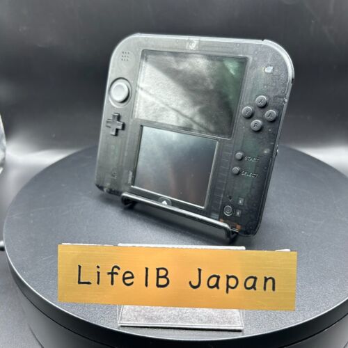 Nintendo 2DS Clear Black Portable Game Console with Dual Screens JP Import - Picture 11 of 23