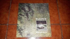 Brochure Leaflet Advertisement Peugeot 504 Estate L Gl Ti Italian 1974