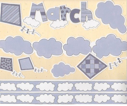 CONJUNTOS DE CALENDARIO "MARZO" ~ ESTACIONES MY MINDS EYE - Imagen 4 de 4