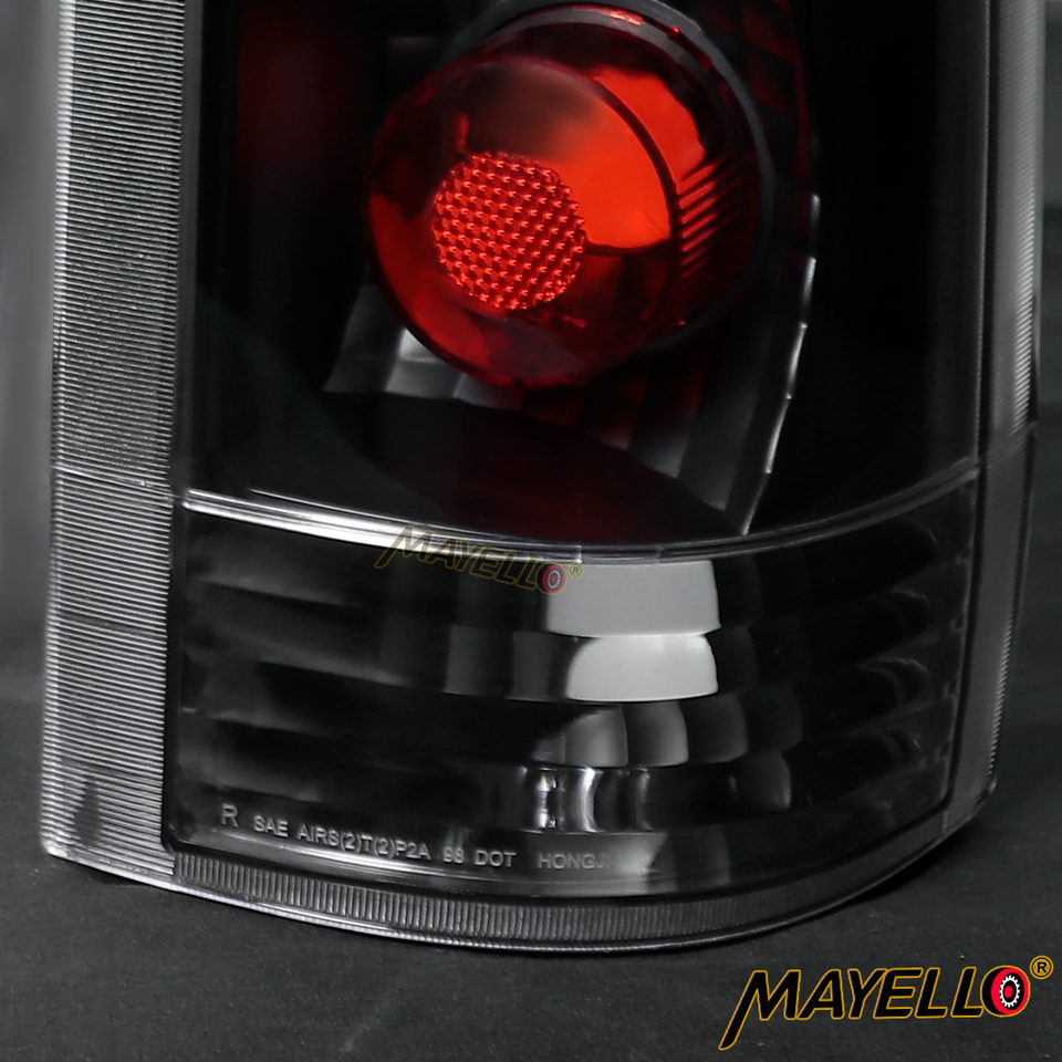 Tail Lights For Chevrolet Chevy II Black Smoke Tail Lights For - Foto 7