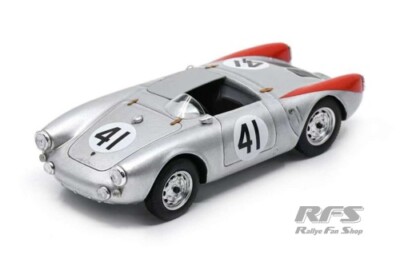 Porsche 550/4 RS Spyder 24h Le Mans 1954 Herrmann Polensky 1:43 Spark 9708