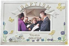 Baptism Picture Frame " Child of God"