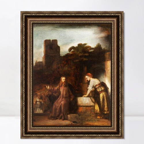 Arte en lienzo enmarcado serie de impresión de giclee #054 por Rembrandt Harmenszoon van Rijn - Imagen 16 de 16