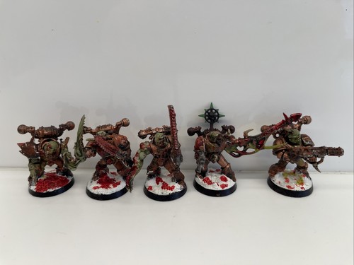 Warhammer 40k Chaos Space Marine Possessed Squad x5 Converted
