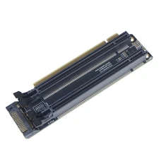 Expansion Card PCIE X16 4.0 High-Speed Transmission Gen4 Gen3 SATA Interface aa