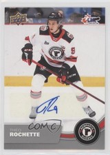 2021-22 Upper Deck CHL Auto Theo Rochette #24 Auto lc1