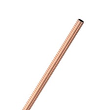 1-Pack 300mm Kupfer Rundrohr, 3mm OD 0,2mm Wand, f&uuml;r Bau/Maschinenbau/DIY
