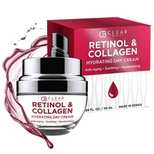 Clear Beauty Retinol & Collagen Daily Face Moisturizer - and 