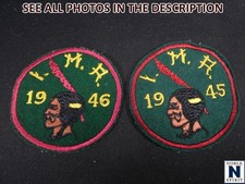 Boy Scouts BSA Indian Mound Reservation Patch 1945 1946 Felt Patch (JS)