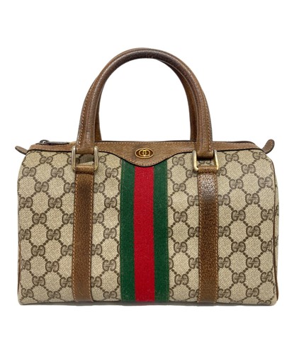GUCCI OLD GUCCI handbag beige women hand bag purse handle From Japan