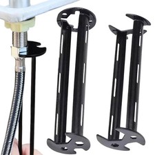 Multifunctional Sink Wrench Set, 2-Pack Basin and Faucet Wrench Tool with Fou.