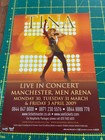 TINA TURNER  8” X 6” Concert Flyer PosterS X 2 Original Tour Posters UK RARE  — photo 2