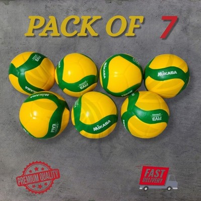 Mikasa V200W Volley Ball | FIVB Approved 2019 Match Ball | SIZE 5 | PACK OF 7