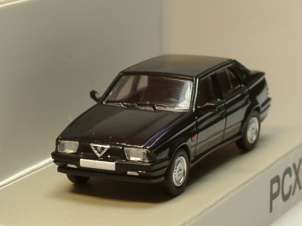 PCX Alfa Romeo 75, 1988, Dunkel-Blau Metallic - 870787 - 1:87-image
