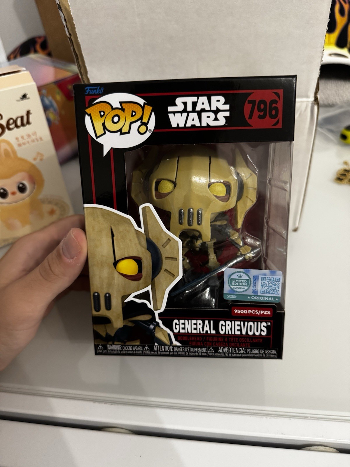 Funko Pop Star Wars General Grievous #796 - Limited Edition Supreme 9500pcs
