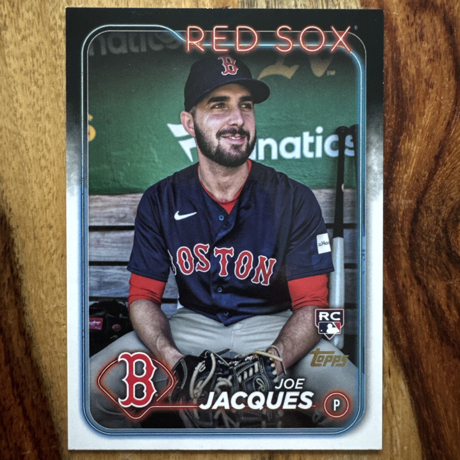 Joe Jacques 2024 Topps Series 1 Golden Mirror SSP Variation Rookie RC #187