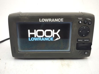 Lowrance Hook 7 CHIRP 000-12663-001 Boat Marine 7'' FishFinder Sonar Chartplotter