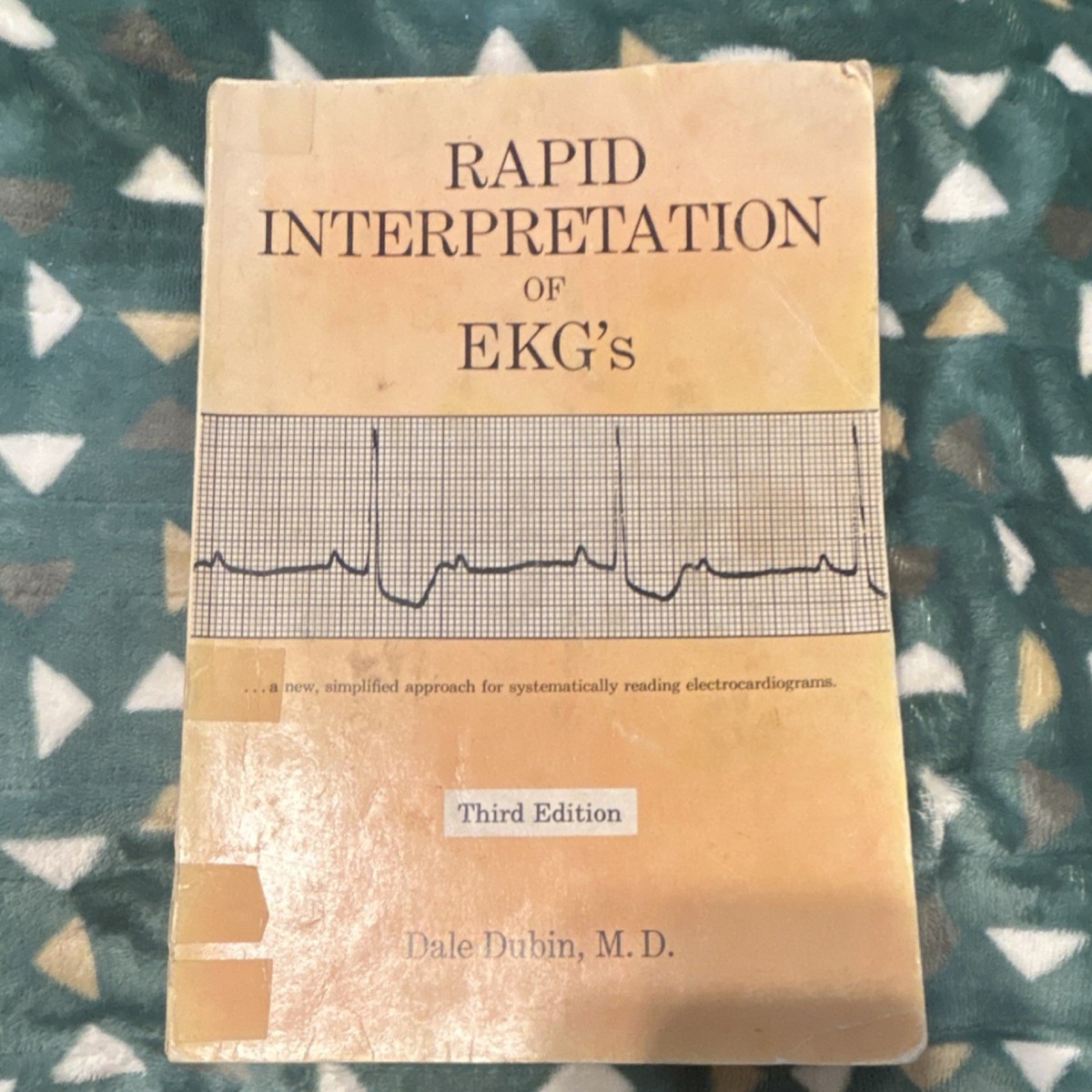 Rapid Interpretation of EKG's 3rd Ed Dale Dubin COVER Paperback