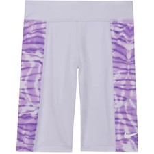 Nike Girls Dry Tight Fit Trophy Bike 9" Shorts Medium Purple DA1369-572