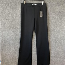 Betabrand Pants Womens XL Long Black Dress Pant Yoga Pants Ponte Stretch