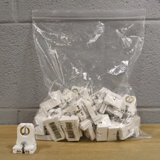 Leviton Fluorescent Lamp Holder Light Socket G13 Base T8 T12 LOT OF 50 13351 ZZ2