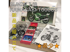 Gunze 1/8 Kawasaki 1000GS Godier Genoud Vintage Model Kit Unbuilt Rare From JPN