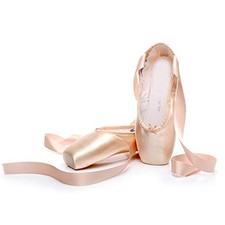 Unpafcxddyig Girls Womens Ballet Dance Toe Shoes Professional Satin Pointe Sh...