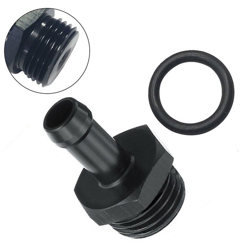 AN10 To 516 Coupler Fuel Line Adapter For Automotive Use Aluminum Black - Picture 2 of 8