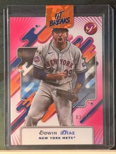 2025 Topps Pristine Edwin Diaz #102 Pink Refractor /15
