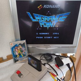 LAGRANGE POINT KONAMI Famicom NES Cartridge w/ Manual, box set, Working, Japan