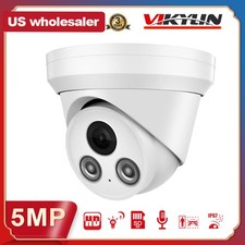 Vikylin 5MP IP Camera Security Surveillance Home Outdoor POE MIC IR 30m CCTV US