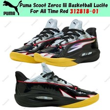 Puma Scoot Zeros Iii Basketball Lucite For All Time Red 312818-01 Men's Size
