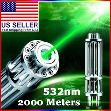 New 5mW 532nm Green Laser Pointer Pen Visible Beam Light Zoom Focus Lazer