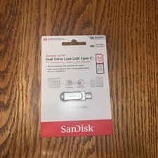 SanDisk Ultra Dual Drive Luxe USB Type-C 64GB Flash Drive NEW SEALED